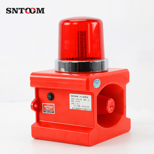 Cần Cẩu biển báo động âm thanh hình ảnh 125dB chống mưa chống ăn mòn vật liệu ABS công suất cao có thể điều chỉnh còi báo động công nghiệp - Product Image 3