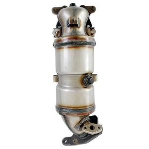 เครื่องฟอกไอเสียเชิงเร่งปฏิกิริยาสำหรับรถฮอนด้า Civic 2006 2007 2008 2009 2010 2011 1.8L ยูโร4ยูโร5พร้อมรูเซ็นเซอร์ออกซิเจนของยานพาหนะ - Product Image 2