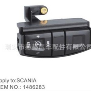 Bouton multifonction pour volant de camion Scania 1486286 1486284 1486283 pour remplacement et réparation - Product Image 5