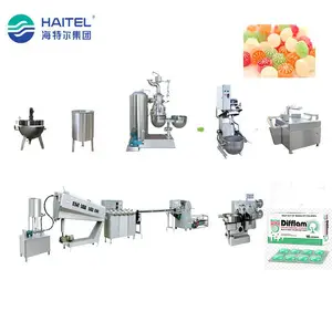 Factory supplier Automatic lozenges hard candy making machine fondant machine price