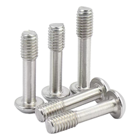Vis à panneau captive à tête cylindrique en acier inoxydable 304 et acier au carbone, à six pans creux, filetage partiel, anti-perte, pour applications électroniques