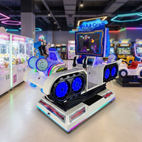 Équipement d'amusement personnalisé pour enfants à monnayeur, machine musicale de course de voitures à bascule, modèle populaire sur internet, pour les 8 ans et plus