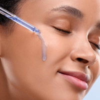 Essence de peptides et d'acide hyaluronique OEM pour l'hydratation du visage, pour une peau hydratée et éclatante, prend en charge le dropshipping