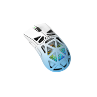 Souris de jeu personnalisée à dégradé MTV3 pour droitiers, légère (67g), sans fil 3 modes, capteur PAW3950, 42000 DPI, 8 kHz, ODM/OEM