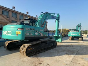 Bon prix Excavatrice hydraulique d'occasion Kobelco SK210 Chantier de construction Matériel de terrassement Puissance forte Performance stable - Product Image 3