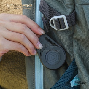 Black Plastic Carabiner Clip for Outdoor <b>Camping</b> and <b>Hiking</b> Activities 1PC - Product Image 6