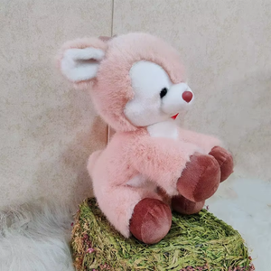 Adorable y Lindo Juguete de Peluche de Ciervo, Muñeco de Ciervo Sika Suave, Adecuado para Decoración del Hogar y Regalos Navideños - Product Image 4
