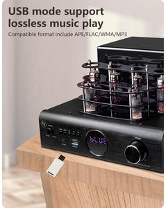 <span class=keywords><strong>Amplificador</strong></span> de Potencia de Tubo Estéreo Hi-Fi Hyper Sound AV-2080R, 200W, Doble Canal, Función Completa, Control Remoto, <span class=keywords><strong>Amplificador</strong></span> DAC <span class=keywords><strong>para</strong></span> el Hogar - Product Image 6