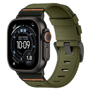 <span class=keywords><strong>สาย</strong></span>นาฬิกาไนลอนแบบสปอร์ตสำหรับผู้ชาย ทนทาน เหมาะสำหรับ IWatch Series 11 10 9 <span class=keywords><strong>สาย</strong></span>นาฬิกาสำหรับ <span class=keywords><strong>Apple</strong></span> <span class=keywords><strong>Watch</strong></span> ขนาด 49 มม. 46 มม. - Product Image 1