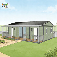 Maison préfabriquée extensible en conteneur, maison mobile préfabriquée, petite maison, résistante aux ouragans, isolation des murs extérieurs, facile à installer