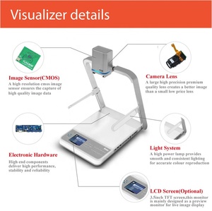 4k gaokeview thiết bị giáo dục HD tài liệu di động máy ảnh visualizer - Product Image 2