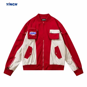 Chaqueta Varsity Informal Extra Grande con Bolsillos Utilitarios para <span class=keywords><strong>Hombre</strong></span> LAYENNE, <span class=keywords><strong>Ropa</strong></span> <span class=keywords><strong>de</strong></span> Moda, Chaqueta Cargo - Product Image 1