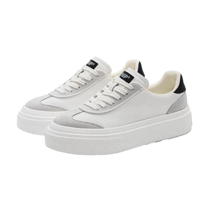 Sneakers pour hommes à lacets, respirantes, avec logo personnalisé, doublure en mesh, amorti et légèrettes, production en série - Product Image 1
