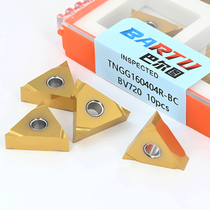 Inserto de Carburo TNGG Recubierto Bartu, Diseño OEM para Torneado Duro y Acabado, Solución Ingenierizada para Acero, Hierro Fundido y Acero Inoxidable - Product Image 1