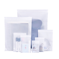 Custom Printed Plastic Smell Proof Frosted Clear Zipper Bag With Logo Reusable Apparel Cpe Ziplock Bags for Clothes <strong>Packaging</strong>