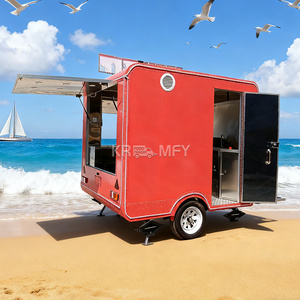 ออสเตรเลียไฟ LED ประสิทธิภาพสูงรถพ่วงถนนรถลากตู้ไอศกรีมกลางแจ้งร้านกาแฟรถขายอาหาร - Product Image 2