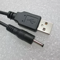 Cable de Alimentación Bxon de 1M 3A USB 2.0 a 3.0*1.1mm con Conector de Barril de 5 Voltios CC