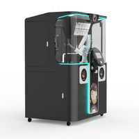 Kiosque à café intelligent, distributeur automatique entièrement automatique, utilisation commerciale en libre-service