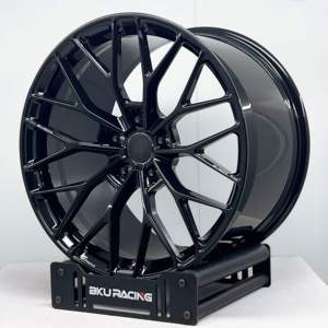 Rines Bku Forjados 5x120.65 para <span class=keywords><strong>Corvette</strong></span> C6 C7 C8 <span class=keywords><strong>ZR1</strong></span> Z06 de 19, 20 y 21 Pulgadas, Rines de Aleación Ligeros Personalizados de 8-12J - Product Image 4