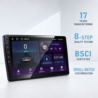 Lecteur multimédia Android pour voiture 10,1 pouces, 2 Din, écran tactile IPS, autoradio