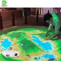 Table de jeu interactive de projection de sable cinétique magique multijoueur pour aire de jeux, centre commercial, enfants