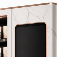 Máquina expendedora inteligente Smart Lift, equipo de venta de cajas sorpresa de juguetes de moda con caja de luz LED y puerto de recogida antipinzamiento