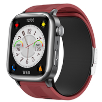 Reloj Inteligente TK66 AMOLED con Bomba de Aire de Goma, Presión Arterial, ECG, Electrocardiograma, Monitoreo, Contestación de Llamadas, SOS, Calendario, 4 Días de Autonomía