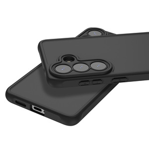 Acrylic Lens Protect Drop Proof Mobile <b>Phone</b> Cases For Samsung S26 Black Camera Protection Shockproof - Product Image 5