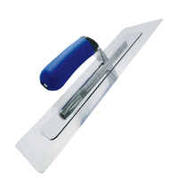 Micro ciment béton outils à main plâtriers couteaux outils de cloison sèche truelle en acier inoxydable truelle de plâtre