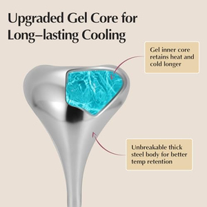 ช้อนน้ำแข็งสเตนเลส Cryo สำหรับดูแลผิวหน้า - Product Image 2