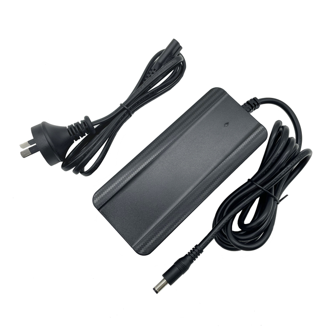 36V 2A 10S Li Ion Battery Charger with RCM SAA Certificate 42V 2A Ebike Battery Charger for New Zealand and Australia