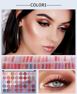 Palette d'ombres à paupières 40 couleurs, vente en gros, ombre à paupières holographique unique, pigment en vrac, ombre à paupières scintillante - Product Image 2