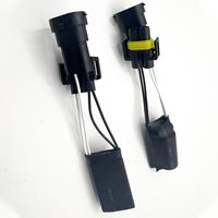 Decodificador LED H11, Bombilla de faro Canbus, cancelador de advertencia antiparpadeo con condensadores, nueva condición para automóviles