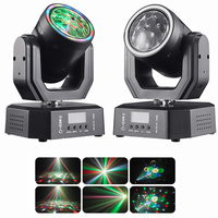 LED Party Disco DJ Bühnenlicht Mini Beam Gobo Projektor 30W RGB LED Mini Sharpy Licht Spot Moving Head DJ Lichter Beam&Spot LED