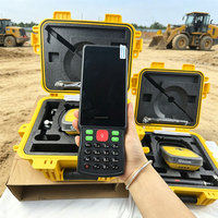 Receiver GNSS RTK Alpha G3x 1408 Saluran Populer, Mode Ganda UHF 410-470MHz, Kontrol Jarak Jauh WebUI, Tahan Air IP67, -30~65
