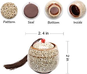 Urnes funéraires miniatures en céramique pour cendres, commémoratives pour animaux <span class=keywords><strong>de</strong></span> compagnie, décoratives, souvenirs <span class=keywords><strong>de</strong></span> crémation - Vente en gros - Product Image 3