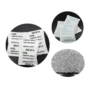 Thực phẩm cấp siêu khô màu trắng trong suốt độ ẩm máy sấy thấm silica gel hút ẩm silica