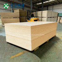 Panneau MDF de qualité E1 18 mm, bonne stabilité, pour meubles d'intérieur, placards, bibliothèques, matériau de haute qualité, panneau MDF flexible