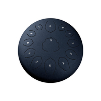 12 Inch 13 Note Handpan Steel Tongue Drum, Meditation Percussion Instrument, Custom Logo, Factory Supply
