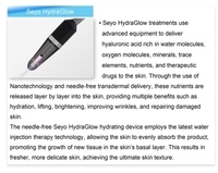 Appareil de Dermabrasion Faciale Hydro-Facial 2-en-1 de Haute Qualité avec Buse d'Extraction Vortex Rotative à 360°
