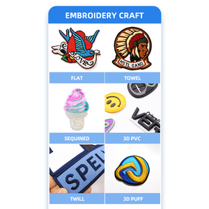 Logotipo personalizado Puff brillan en la oscuridad sombrero de <span class=keywords><strong>arpillera</strong></span> famoso diseñador bolsillo luminoso pantalla impresión hierro en parches - Product Image 3