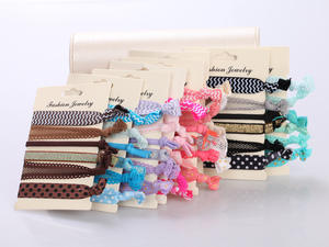 Twinfree Scrunch ies Set 5 Stück <span class=keywords><strong>Flamingo</strong></span> Einhorn Stirnbänder für Frauen Geschenk Blumen blatt Regenbogen Haar Zubehör 11 Farben Stoff - Product Image 2