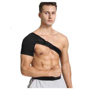Ceinture de soutien d'épaule unisexe respirante en néoprène, réglable et élastique, pour le sport - Product Image 1