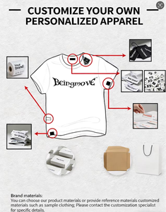 Nuova T-shirt Estiva di Marca per Uomo, Abbigliamento Firmato con Grafica a Cuore, Lavaggio Acido, Manica Corta Vintage Stile Street - Product Image 3