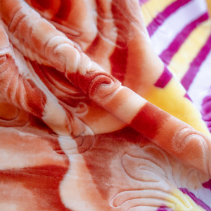 <span class=keywords><strong>Couverture</strong></span> en polyester raschel de vente chaude, couvertures de lit raschel, <span class=keywords><strong>couverture</strong></span> imprimée super douce - Product Image 3