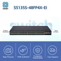 Switch de Red H3C S5135S-48FP4X-EI de 48 Puertos 10/100/1000Mbps POE SNMP QoS VLAN RJ45 en Stock