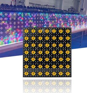 QSE Lighting Projecteur matriciel 49 LED Effet <span class=keywords><strong>ciel</strong></span> étoilé avec effets de fond RGBW DMX512 pour concerts, studios et clubs - Product Image 1