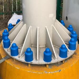 Capuchons et protections hexagonaux en plastique Elehk China pour écrous et boulons, design bombé, M5-M56, pour applications médicales et minières - Product Image 3