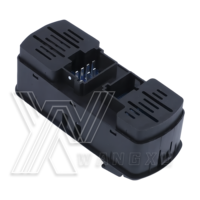 Interruptor Elevavidrios Eléctrico Negro de 2 Botones de Repuesto para Mercedes-Benz Atego Axor OE A0055453413