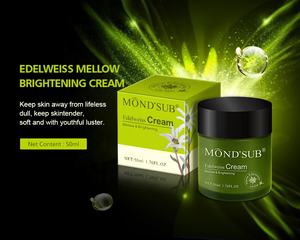 Özel etiket <span class=keywords><strong>Edelweiss</strong></span> en iyi yüz nemlendirici krem güzellik cilt beyazlatma yüz kremi - Product Image 2